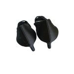 Adrianna Papell Peep Toe Pump Beaded Kitten Heels Size 6 Black Holiday Event Photo 7