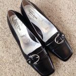 Taryn Rose Leather Loafers Black & Silver with Buckle Women’s EU Size 40 Photo 0