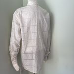Le Garage white size 2 (medium) button down Swiss dot blouse. Made in France Photo 3