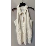 Veronica Beard  Roxanne Dove Linen Mini Dress - Size 12 (New) Photo 3