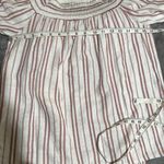 And The Why small Women’s Striped Off Shoulder Peasant Top Photo 5