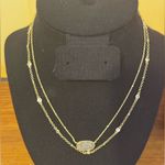 Kendra Scott Elisa Rose Gold - Rose Gold Drusy Multi Strand Necklace $90.00 Photo 0