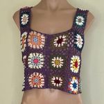 The Comfy And Ready Carly Crotchet Tank in Purple Photo 5