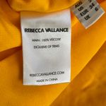 Rebecca Vallance Phoenix Dress Gown Marigold Size US 2 NWT Orange Photo 13