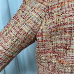 Chico's Embellished Tweed Jacket Womens 12 Career Artsy Spring Career Preppy Photo 5