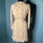Majorelle  Snake Print Wrap Dress Size M Photo 3