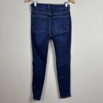 Good American  Power Stretch Pull On Jeans Womens‎ Large Blue Indigo Skinny Denim Photo 3