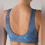 Lululemon Cadence Crusher Bra Strive Multi Color Blue / Black Photo 2