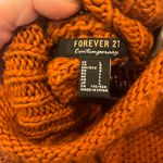 Forever 21 Orange Knit Sweater  Photo 3