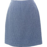 Boden USA BODEN Women's Blue British Wool Printed Skirt Blue WG473 US 10R $110 NWT Photo 0