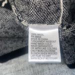 Black and White Patterned Antonio Melani Women’s Full Zip 100%Wool Cardigan Size M Photo 5