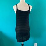 HYFVE  Black Crochet Squared Neck Coverup Swim Beach Vacation Size S Photo 4