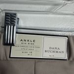 Dana Buchman NWT  Mid Rise Ankle Dress Pant Khakis Tan Size 16 Workwear Casual Photo 5