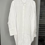 J.Crew NWT  Relaxed-fit Beach Shirt Linen-cotton Blend White Photo 1