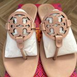 Tory Burch Miller Soft Sandals Light Size 9 Photo 3