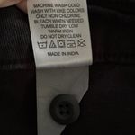 Quince Size 31 Wide Leg Crops Cropped Pants Stretch Black High Waisted Rise Photo 4