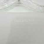 Zadig & Voltaire  Tunisen Skull Camo Gems Lightweight White Tee Size Medium Photo 5