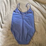PINK - Victoria's Secret Victoria’s Secret PINK Seamless Mesh Athletic Bodysuit Purple Top Size Small Photo 6