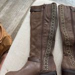 Jessica Simpson  Ellister Studded Buckle Knee High Boots Photo 4