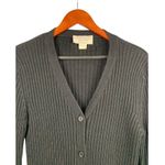 United States Sweaters  Womens Long Black Cardigan Sweater S Photo 4