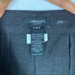 Olsen Stretch Dark Gray Knit Seamed Skinny Pant Contemporary Business Casual‎ 8 Photo 4