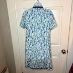 CABANA LIFE Twill Tape Mini Dress Upf 50 Nautical Sailboat Caftan Blue L NWT Size L Photo 6
