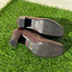 Clarks Clark’s Artisan Brown Women's Ankle Heeled Shoes Size 8N Photo 6