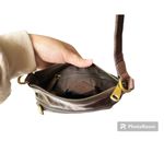 Fossil  Vintage Brown Leather Crossbody Bag Photo 7