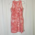 Puma | Pink Wavy Athletic Racerback Tank Dress Casual Athleisure Womens Large Photo 4