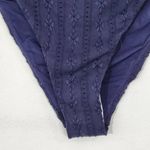 Navy Swim Bottom NWT Large Navy Andie Swim Bikini Bottom Navy Swimwear Photo 2