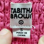 Tabitha Brown for Target Size Small Pink Red Color Block Linen Blend Tank Dress Photo 4