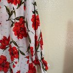 Jon & anna  Red Floral Blouse Photo 2