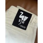 NWT Free People x Sandrine Rose Straight Leg Alps White Button Fly Jeans Sz 28 Photo 11