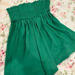 TCEC Green Smocked Shorts Photo 3