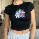 Disney Nightmare Before Christmas Halloween Tee Black Photo 0