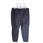 Lane Bryant Size 20 On The Go Ankle Pants Black Gray Pants Zippered Pock… Photo 3