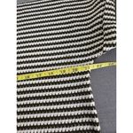 Evaless Green‎ & Cream Striped Textured Knit Top Size L Green Size L Photo 6