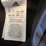 Adidas  Black Sport Sweatshirt‎ Multicolor Accent striped sleeves Size Small Photo 6