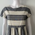 Altar'd State Altar’d State Blue and White Stripe Dress Photo 1