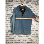 Woolrich  | women denim button down coat with fleece lining Photo 5
