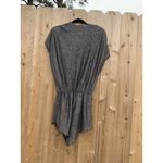 All that jazz ‎ Sparkle Dress Womens Small Glitter Stretchy Vintage Black Silver Photo 5