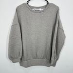 Workshop Republic Clothing Grey Crew Neck Long Sleeve Sweatshirt Size S Lounge Photo 1