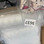 CAbi ‎ Blouse Women XS Cream Fuchsia Floral Scoop Neck Boxy Business Casual Top Photo 7