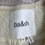 Ba&sh  Women's Cream Wool Silk Blend Jacket Blazer Size XS Photo 4
