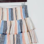 Aerie Tiered Ruffle Striped Skirt Womens Size Small Photo 7