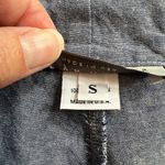 Bryn Walker Brynn Walker Chambray Blue Cotton Wide Leg Pants Trousers High Waisted Photo 5