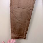 Tribal Flatten It Slimming Toffee Brown Faux Suede Leggings Stretch Pants XL Photo 2