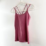 Lululemon Free To Be Scoop Neck Strappy Tank Top Nulu Misty Merlot Red 6 Photo 6