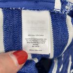 Vineyard Vines Size 2 Shorts Linen Blend Nautical Striped Pleated Front Women’s Photo 2