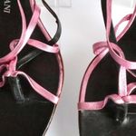 Emporio Armani Pink and black  kitten heels sz 36 Photo 9